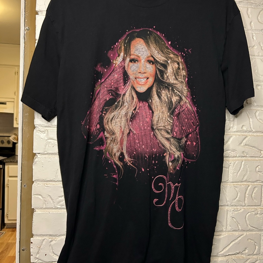 Mariah Carey - Christmas Time 2023 Tour Shirt - Size Large
